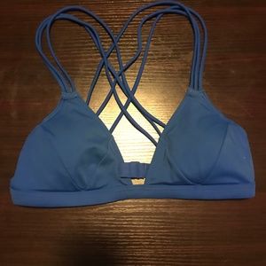 Victoria Secret PINK Criss Cross triangle top
